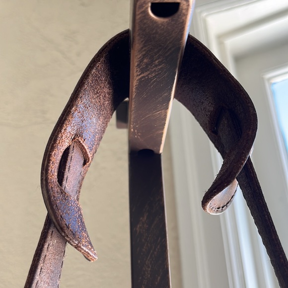 J. Crew Leather Expandable Mailbag/Satchel - Picture 7 of 16